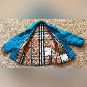 Girls Burberry Coat. Size 8 Children’s.